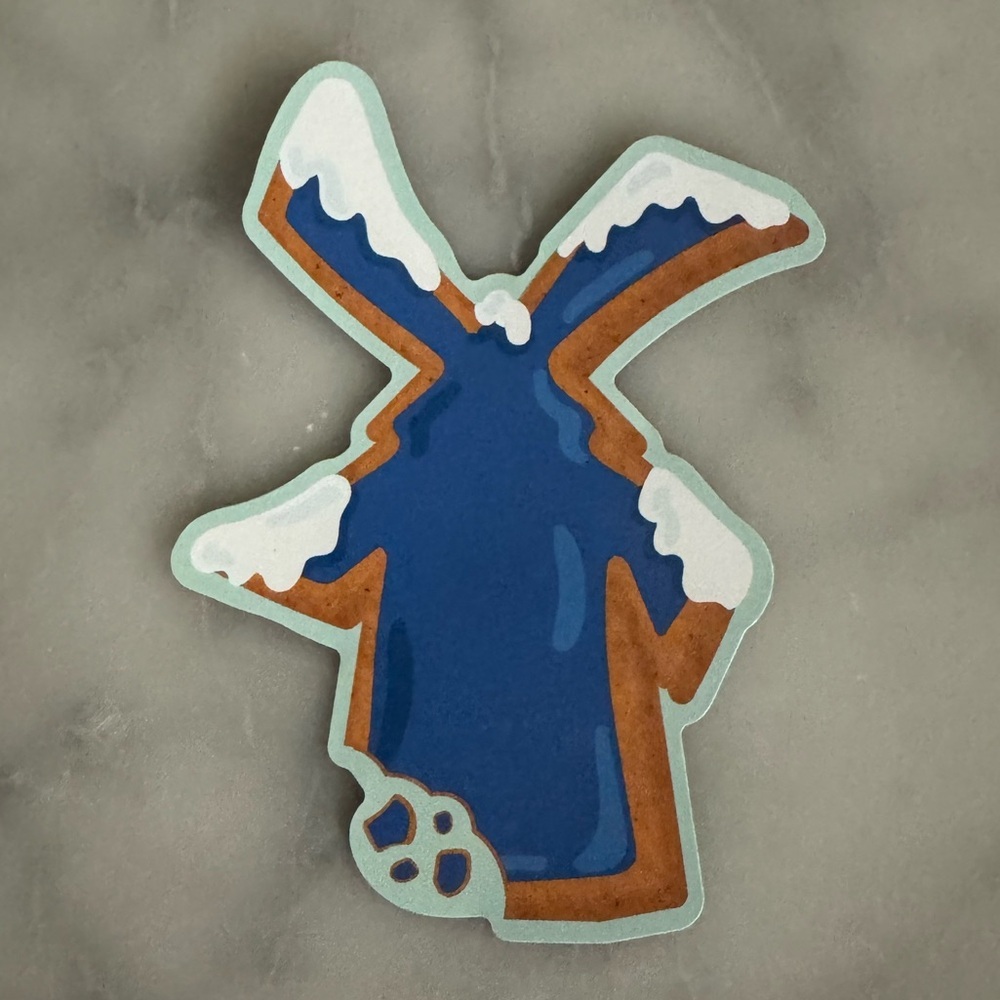 Dutch Christmas Holiday Sticker 2024